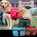 Deluxe Outward Hound Saddle Bags Dog Backpacks for Hiking or Camping